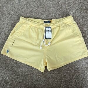 Polo Ralph Lauren yellow shorts